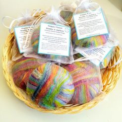 felted soaps in bags