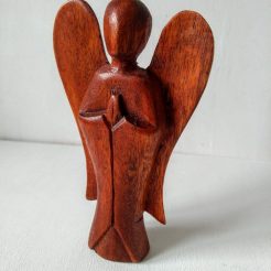 small carved angel